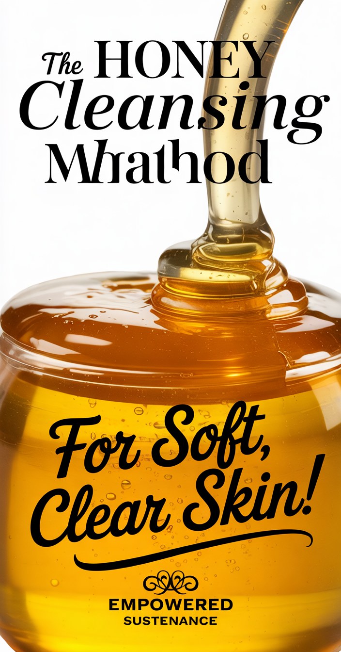 Honey Cleansing Method for Clear Skin: Natural Skincare Routine