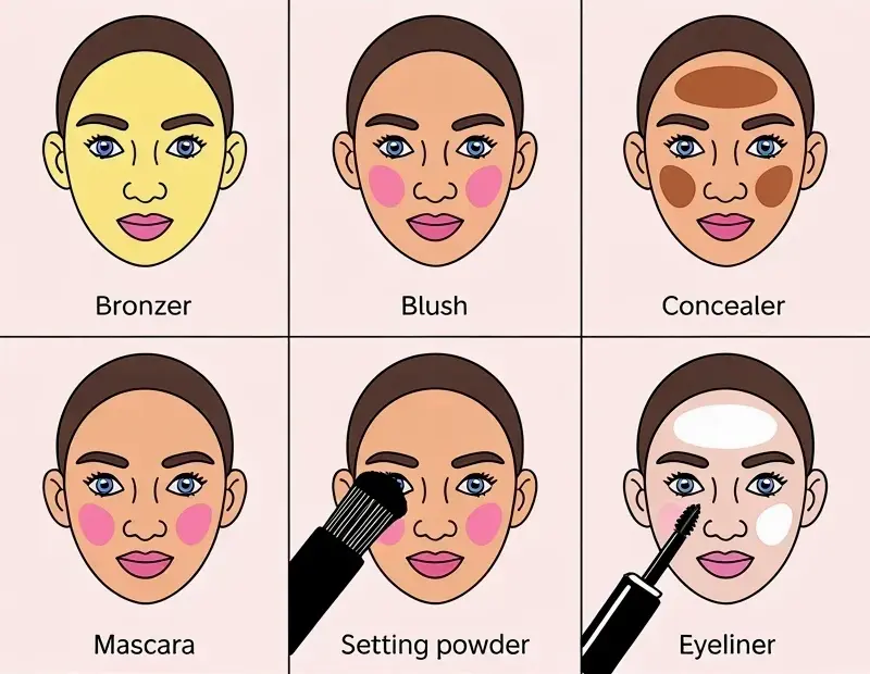 The biggest face makeup application mistake? Applying everything in the wrong order 😬 This 12-step guide fixes it