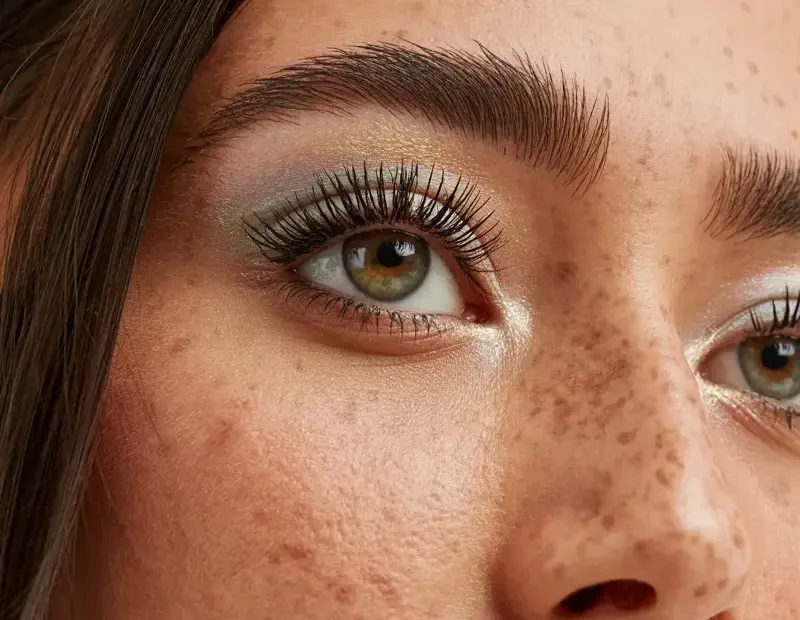 How I Get a Dewy Glow & Dramatic Lashes for Brown Eyes | Quick Makeup Tips