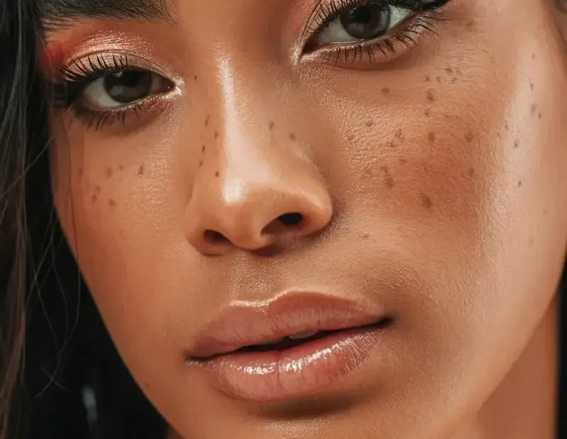 Bronze Eyeshadow Look with Winged Liner & Nude Gloss - My Glowing Makeup Obsession
