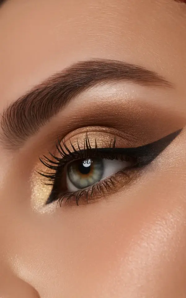 Quick Brown and Bronze Smokey Eye Tutorial – Easy Step by Step for Beginners