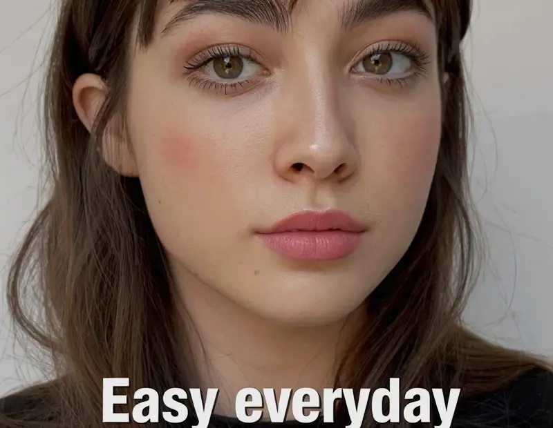 Easy Everyday Makeup for School Before & After | Beginner Natural Look