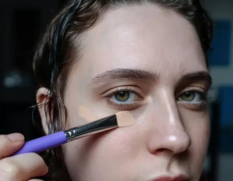 Simple Makeup Look for Fall Evenings | Under-Eye Concealer Routine