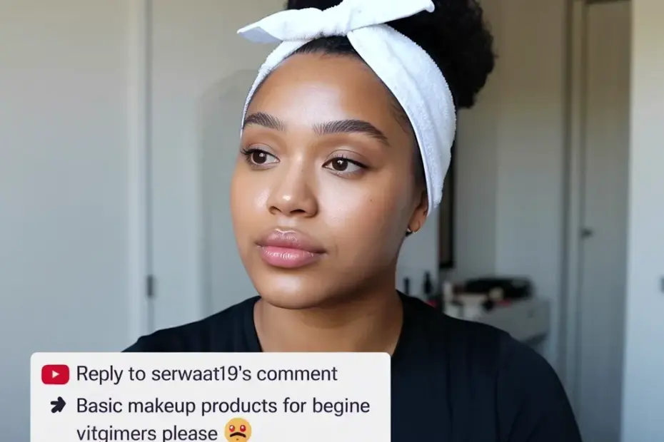 Natural Makeup Tutorial for Black Skin - My Everyday No Makeup Look